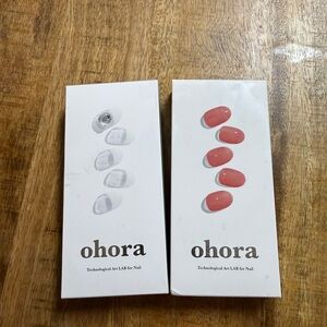 Ohora Nail Art Set - Pink and White